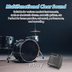 Electronic Drum Speaker Portable BT Practice Drum Amplifier Speaker For Ele WBGZ