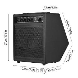Electronic Drum Speaker Portable BT Practice Drum Amplifier Speaker For Elec CMM