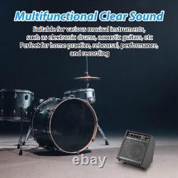 Electronic Drum Speaker Portable BT Practice Drum Amplifier Speaker For Elec CMM
