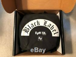 Electrovoice EVM12L Black Label Zakk Wylde Signature 12 Guitar Speaker 8 Ohm