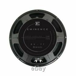 Eminence 12 Mick Thompson Signature 70 Watt 8 Ohm Guitar Speaker DV-77