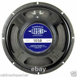 Eminence LEGEND 1058 10 Guitar Speaker 8 ohm 75 Watt FREE US SHIPPING