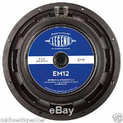 Eminence LEGEND EM12 12 Guitar Speaker 8 ohm FREE SHIPPING! EVM-12L Replacement