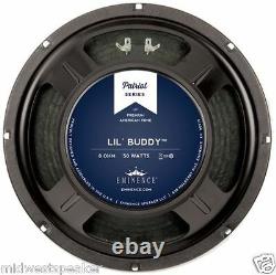 Eminence LIL BUDDY 10 Patriot Guitar Speaker 8 ohm 50 Watt FREE US SHIPPING