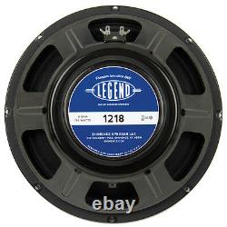 Eminence Legend 1218 12 Guitar Speaker 8ohm 150W RMS 98.8dB 2VC Replacement