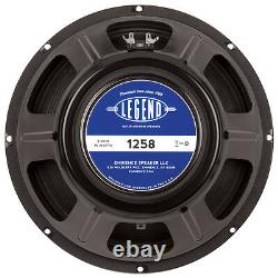 Eminence Legend 1258 12 Guitar Speaker 8ohm 75W RMS 100dB 1.5VC Replacement