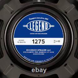 Eminence Legend 1275 12 8 Ohm Lead Rhythm Guitar 75 W Replacement Speaker