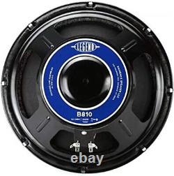 Eminence Legend B810 10 Bass Amplifier Speaker, 300 Watts at 32 Ohms