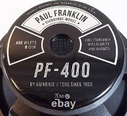 Eminence PF-400 Paul Franklin 15 Guitar Speaker 8 ohm 400 w FREE US SHIPPING