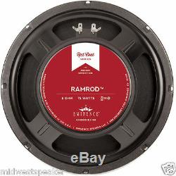 Eminence RAMROD 10 Redcoat Guitar Speaker 8 ohm 75 Watt FREE US SHIPPING
