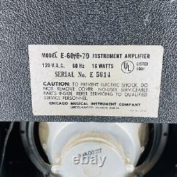 Epiphone Vintage 1970's E-70 Solid State Guitar Combo Amplifier AMP withTremolo