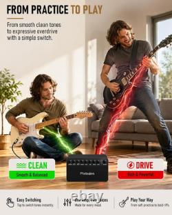 FBA-20 20W Portable Rechargeable Electric Guitar Amp Combo Channel Effects EQ