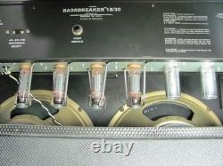 FENDER BASSBREAKER 18/30 2x12 COMBO TUBE GUITAR AMPLIFIER WORKING PROJECT