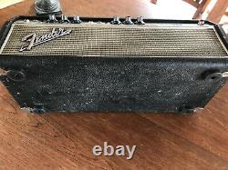 Fender 1967 drip-edge Silverface Bassman Head and Cab 60's Oxford Speakers