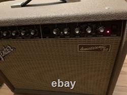 Fender Acoustasonic 30 Guitar Amplifier for Acoustic Electric Guitar. Works