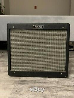 Fender Blues Jr. 15W guitar amp Eminence speaker, Sovtek tubes, good condition