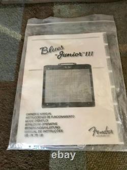 Fender Blues Junior III After The Gold Rush Guitar Amplifier With Mods & Cover