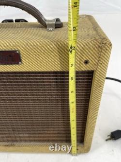 Fender Bronco Amp PR258 Tweed Solid State Guitar Combo Amplifier Made in USA
