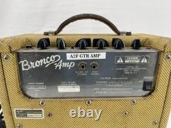 Fender Bronco Amp PR258 Tweed Solid State Guitar Combo Amplifier Made in USA