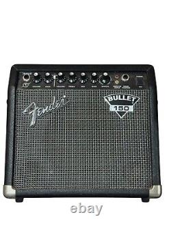 Fender Bullet 150 Amp Digital Effects Electric Guitar 15w Practice Amplifier