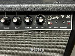 Fender Champion 20 20-Watt Electric Guitar Amplifier Black