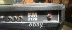 Fender FM 212R Frontman 100W 2x12 Guitar Combo Amplifier Black Tolex Jensen Spk