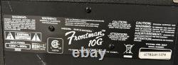 Fender Frontman 10G 28W Guitar Combo Amplifier, Black