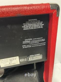 Fender Frontman 25r Pr 498 75w Electric Guitar Amp Amplifier Texas Red