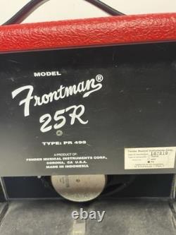 Fender Frontman 25r Pr 498 75w Electric Guitar Amp Amplifier Texas Red