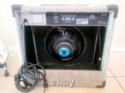 Fender M-80 Watt Combo Amplifier 12 Speaker W Foot Switch Made In USA Amp M80