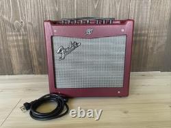 Fender Mustang I V2 Limited Edition Red Guitar Amp Mint Condition Fender Mustang I V2 Limited Edition Red Guitar Amp Mint Condition