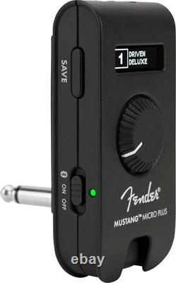 Fender Mustang Micro Plus Personal Guitar Headphone Amplifier