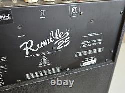 Fender Rumble 25 1x8 25W Bass Combo Amplifier WORKS EXCELLENT