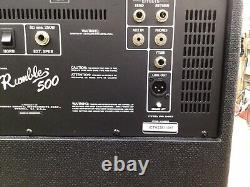 Fender Rumble 500 V3 Bass Combo Amplifier with power cord