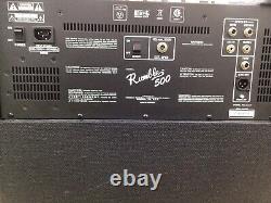 Fender Rumble 500 V3 Bass Combo Amplifier with power cord