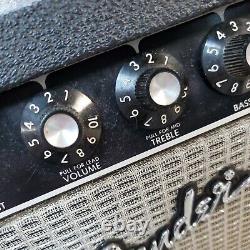 Fender Super Champ Tube Guitar Amp S#f320122 Custom Bad Speaker 10 Ev Rare