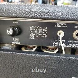 Fender Super Champ Tube Guitar Amp S#f320122 Custom Bad Speaker 10 Ev Rare