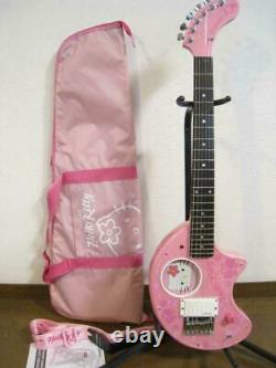 Fernandez ZO-3 Hello Kitty Guitar with Built-in Amplifier and Speakers