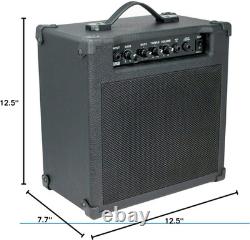 GA-8 300 Watts Maximum Power Handling Electric Guitar Amplifier and Speaker Powe