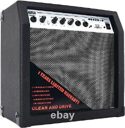 GA80 350 Watts 8 Electric Guitar Amplifier Speaker Portable Powerful Studio and