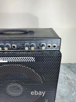 Gallien-Krueger 200mk, 100 watt solid state 2 Channel Guitar Amplifier Untested