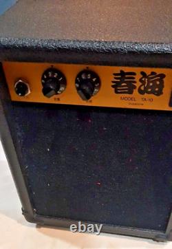 Gift Idea Guyatone TA-10 15W Amp Speaker for Guitar/Taishogoto AC 100V/Battery