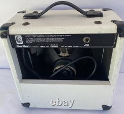 Gorilla Amplifier TC-35 Vintage 1987 Super Rare White Guitar Amp Amplifier