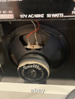 Gorilla Amplifier TC-35 Vintage 1987 Super Rare White Guitar Amp Amplifier