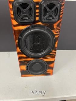 Guitar Amp Karaoke & PA Speaker BLUETOOTH Portable BASS Rechargeable Custom Wood