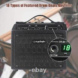 Guitar Amplifier 10W Handle Portable Amp for Electric Guitar Combo Speaker