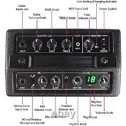 Guitar Amplifier 10W Handle Portable Amp for Electric Guitar Combo Speaker