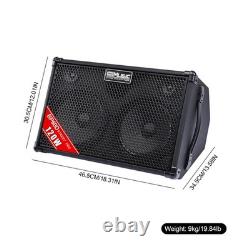 Guitar Amplifier 120W Battery Powered Portable Bluetooth Coolmusic BP60D Speaker