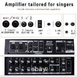 Guitar Amplifier 120W Battery Powered Portable Bluetooth Coolmusic BP60D Speaker