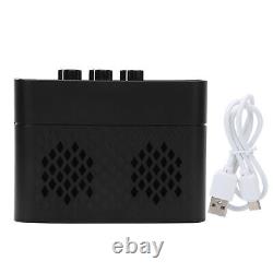 Guitar Amplifier Chargeable Speaker Stereo Output Audio Equi CHU